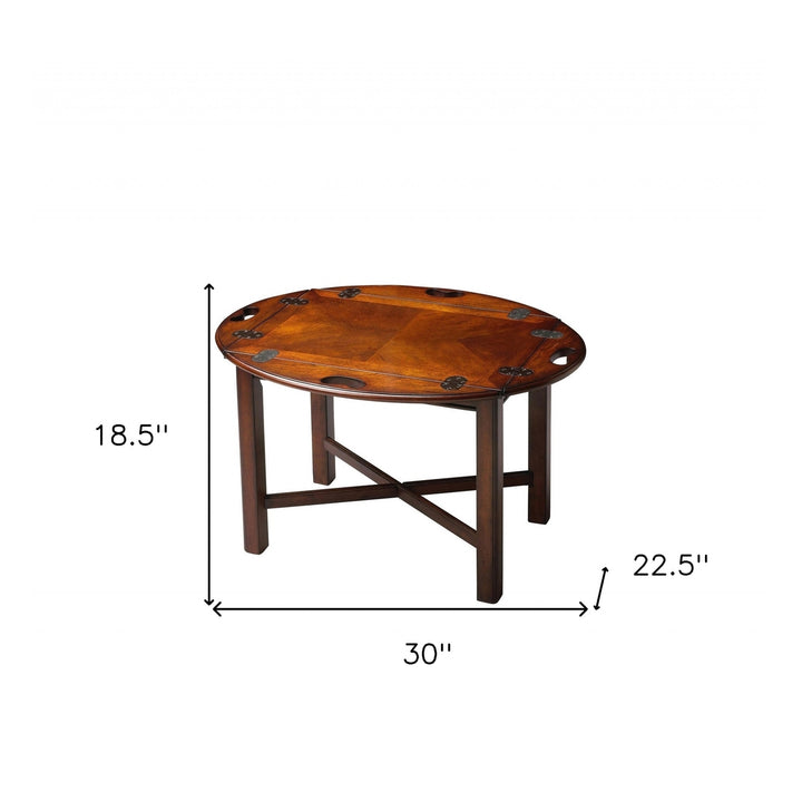 Traditional Cherry Table Image 7