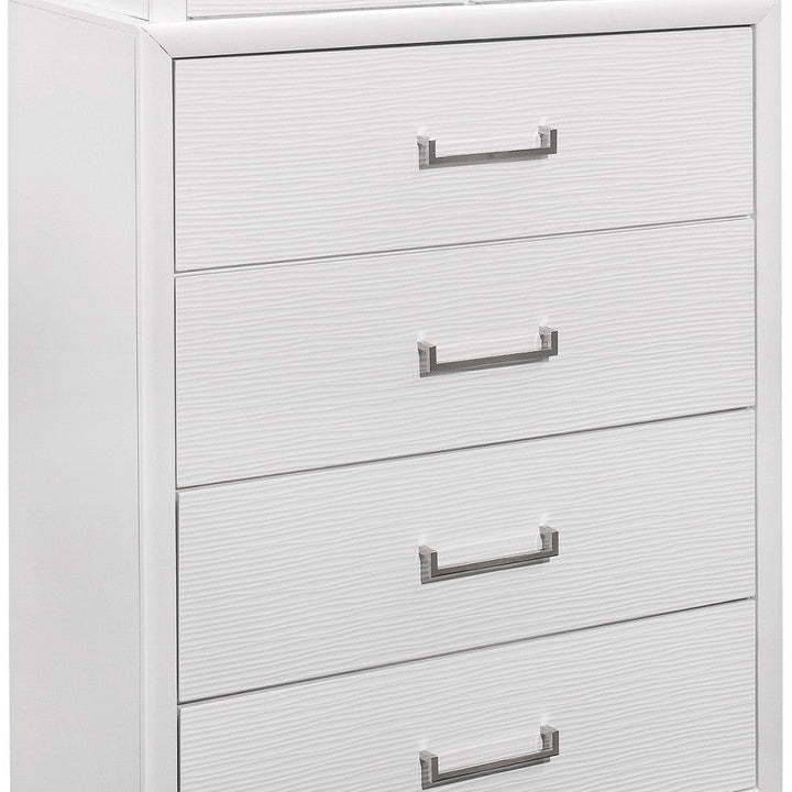 White Chest With 6 Drawers Image 8