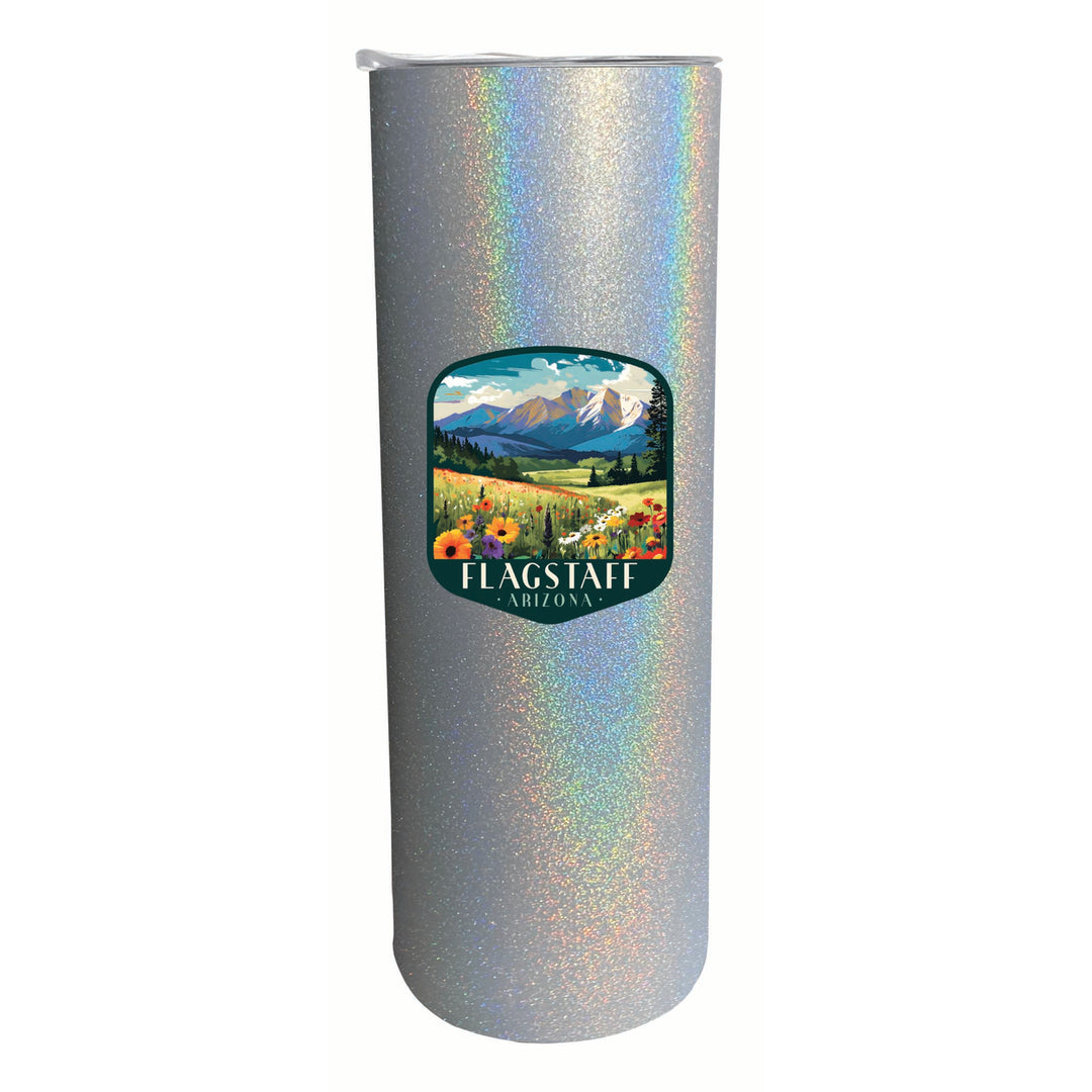 Flagstaff Arizona Design C Souvenir 20 oz Insulated Stainless Steel Skinny Tumbler Image 1