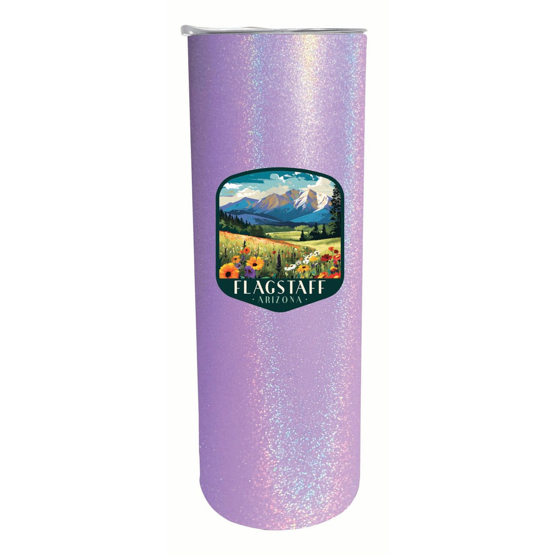 Flagstaff Arizona Design C Souvenir 20 oz Insulated Stainless Steel Skinny Tumbler Image 1