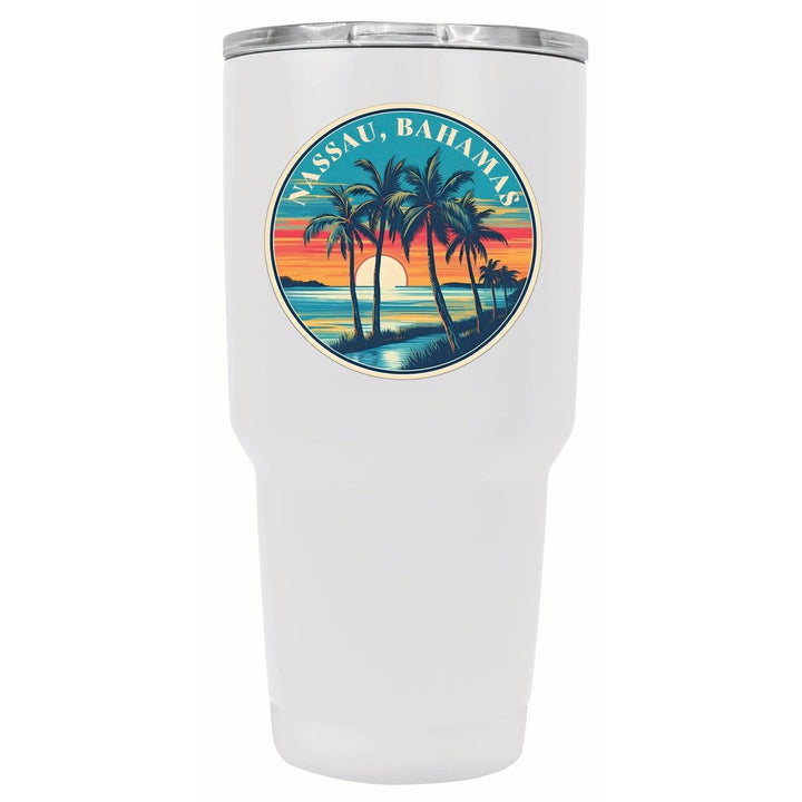 Nassau the Bahamas Design D Souvenir 24 oz Insulated Stainless Steel Tumbler Image 4