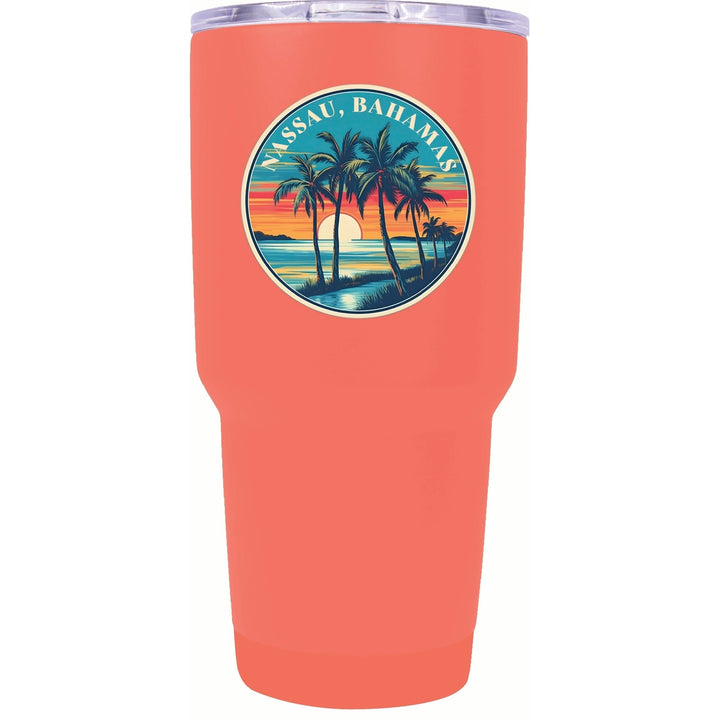 Nassau the Bahamas Design D Souvenir 24 oz Insulated Stainless Steel Tumbler Image 5