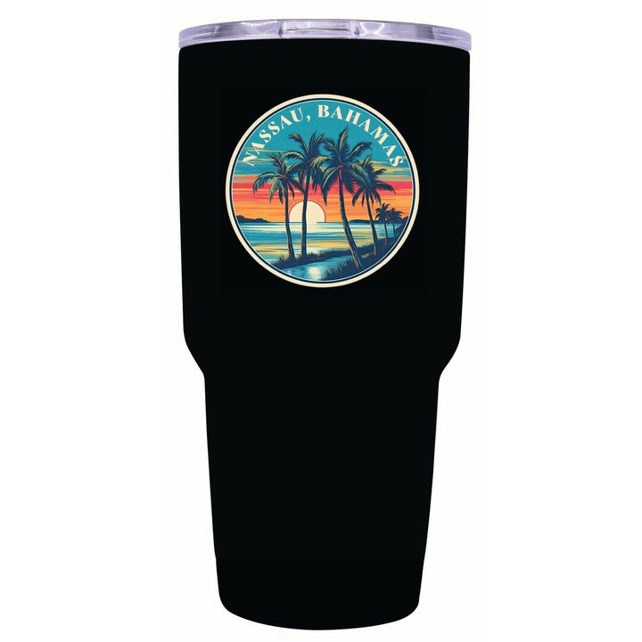 Nassau the Bahamas Design D Souvenir 24 oz Insulated Stainless Steel Tumbler Image 8