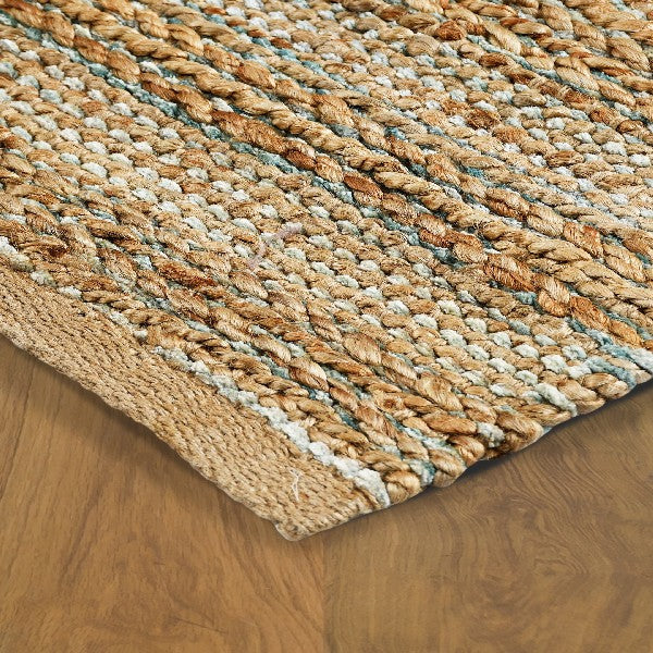 8 x 10 Natural Hand Woven Area Rug Image 5