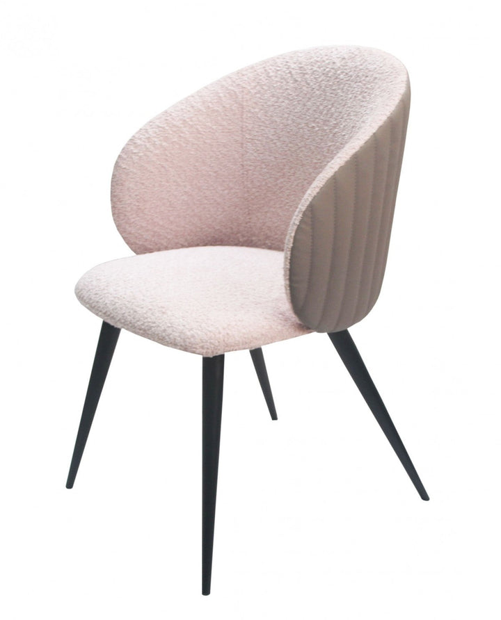 Gray Cream Contemporary Dining Chair Image 1