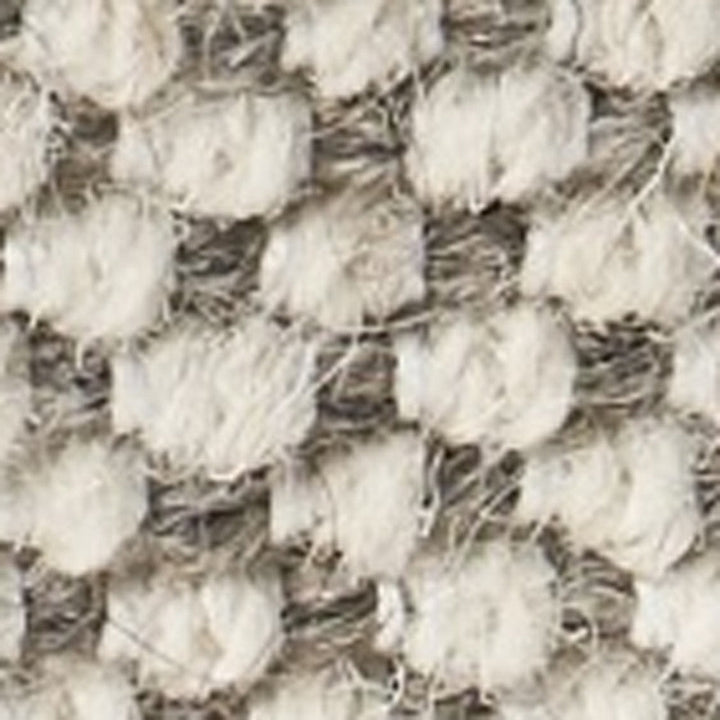 18" Beige Wool Ottoman Image 9