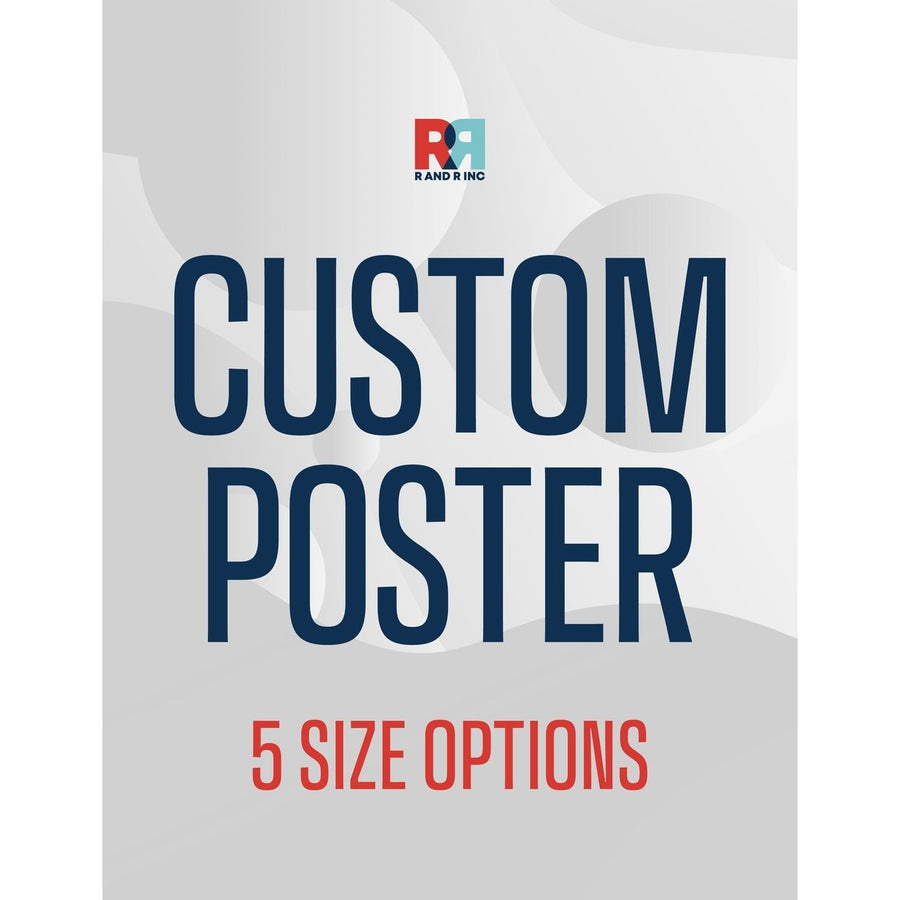 Custom Personalized Poster - Upload Your Image or Photo - 5 Size Options Image 1