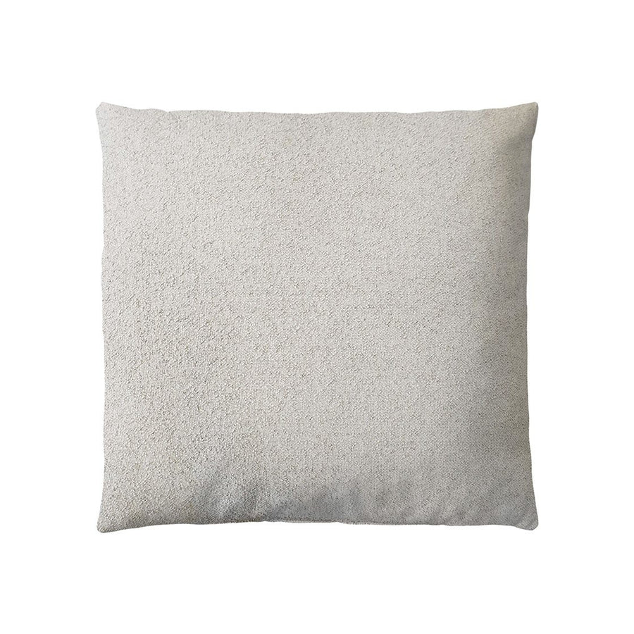 Gracie Mills Carmen Solid Square Pillow GRACE-15742 Neutral Soft Fabric Insert Image 1