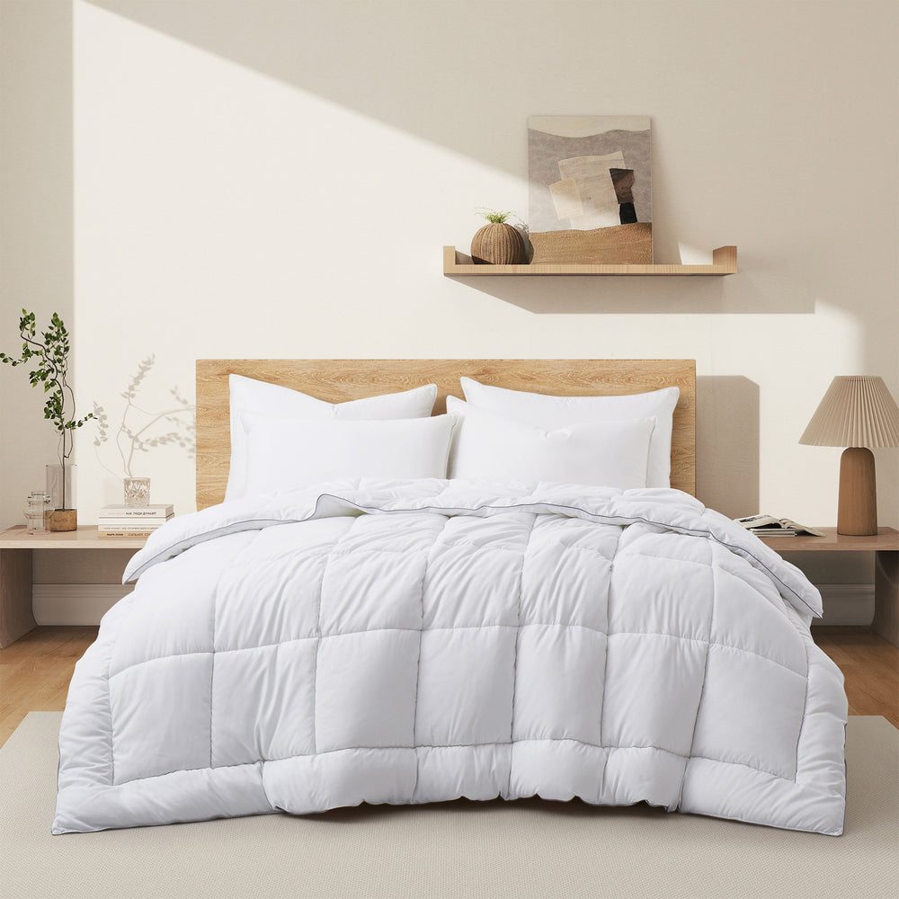 Puredown All Seasons Down Alternative Comforter Twin Full Queen King Machine Washable Image 2