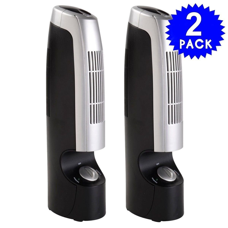 2 PCS Mini Ionic Whisper Home Air Purifier and Ionizer Pro Filter 2 Speed Image 1