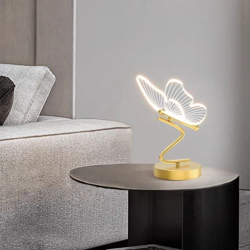 Elegant Nordic Butterfly LED Table Lamp Image 4