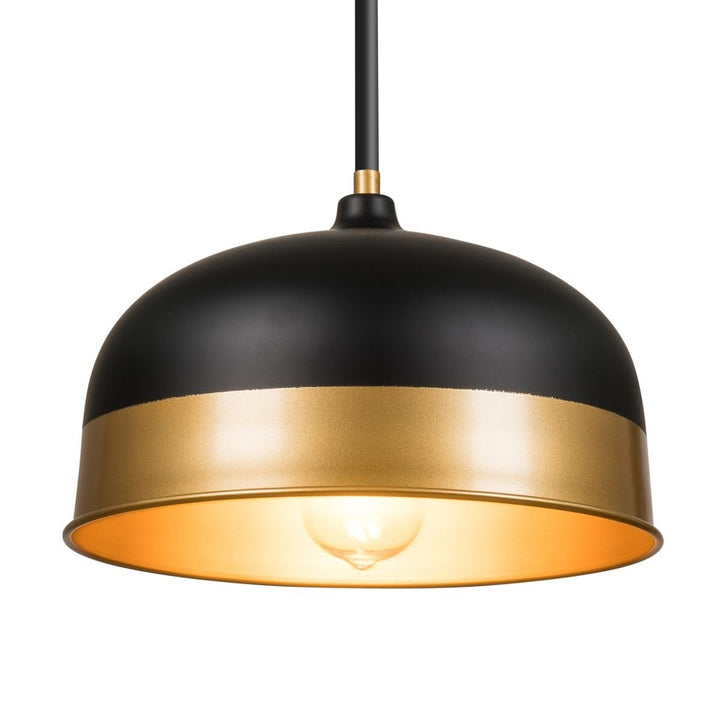 ES-DIY Chandeliers with E26 Base,Modern Chandelier for Bedroom, Gold Black Ceiling Light Fixture,for Living Image 4