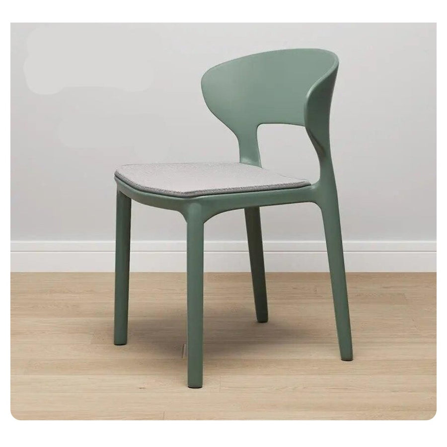 Modern Minimalist Plastic Dining Chair  Perfect for Parties, Beach, and Balcony Image 1