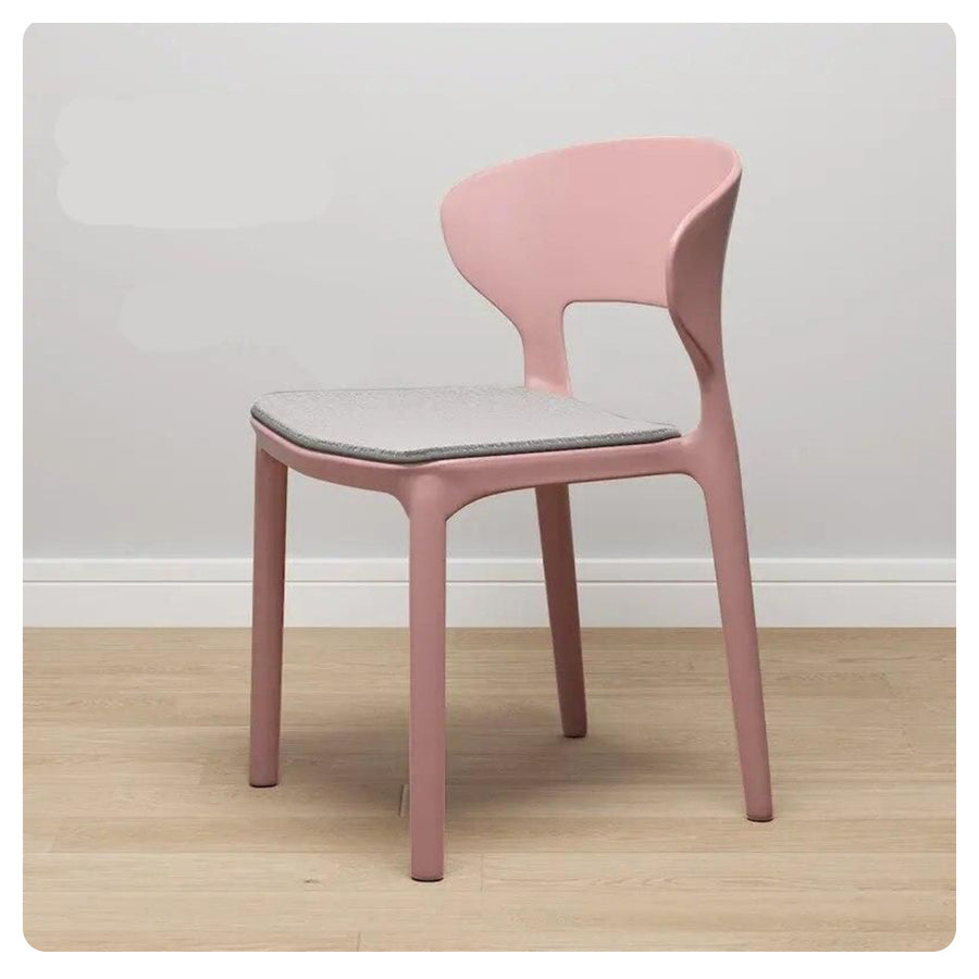 Modern Minimalist Plastic Dining Chair  Perfect for Parties, Beach, and Balcony Image 1