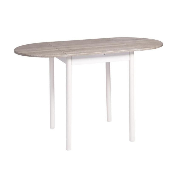 Chic Extendable Oval Drop Leaf Dining Image 4