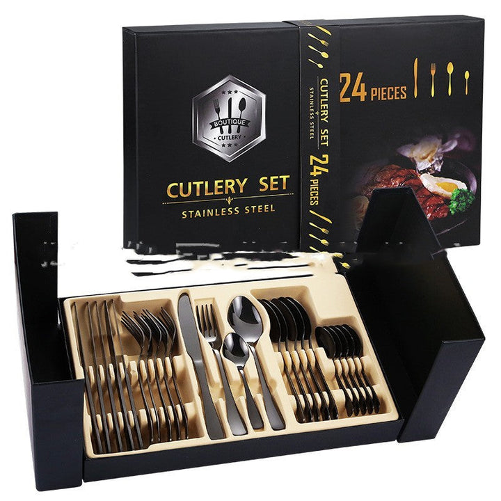 Stainless Steel Tableware Gift Box Set Image 3