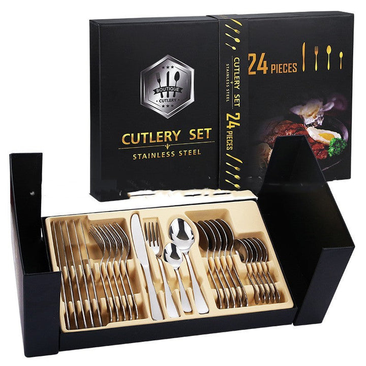 Stainless Steel Tableware Gift Box Set Image 4