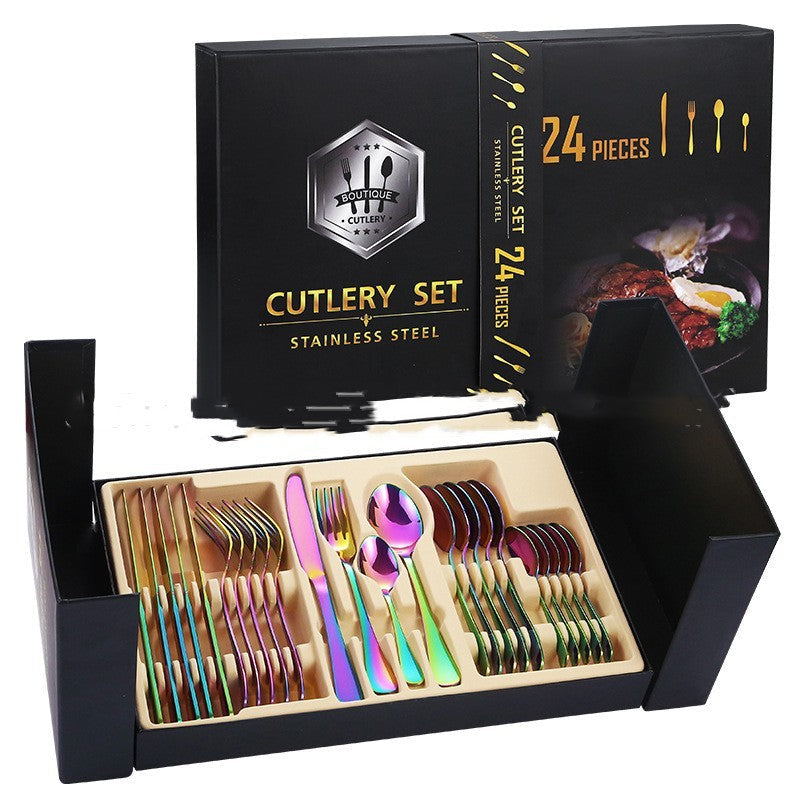 Stainless Steel Tableware Gift Box Set Image 6