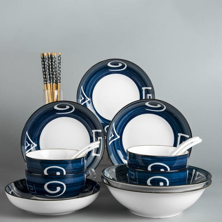 Ceramic Japanese Style Set Household Gift Image 1