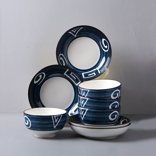 Ceramic Japanese Style Set Household Gift Image 5