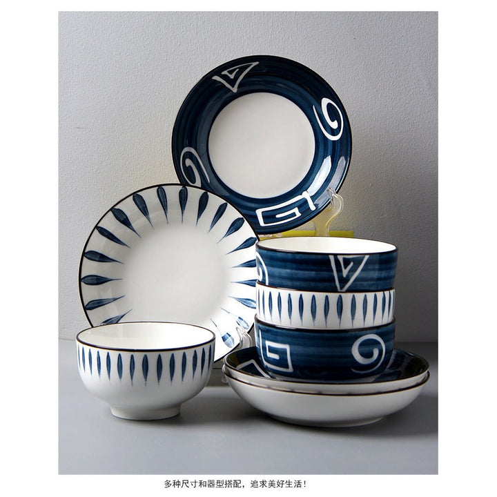 Ceramic Japanese Style Set Household Gift Image 1