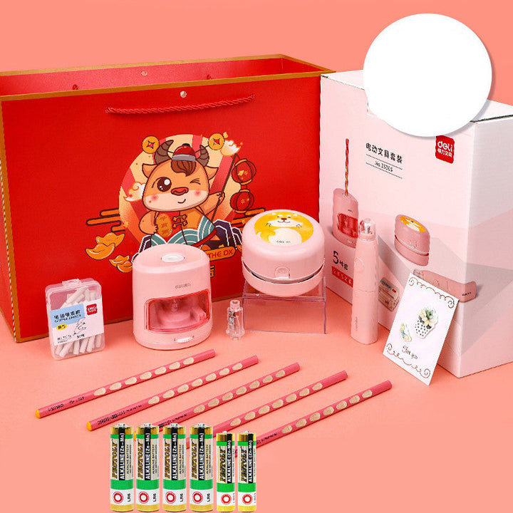 Deli Learning Stationery Set Gift Box Learning Supplies Gift Bag Image 7