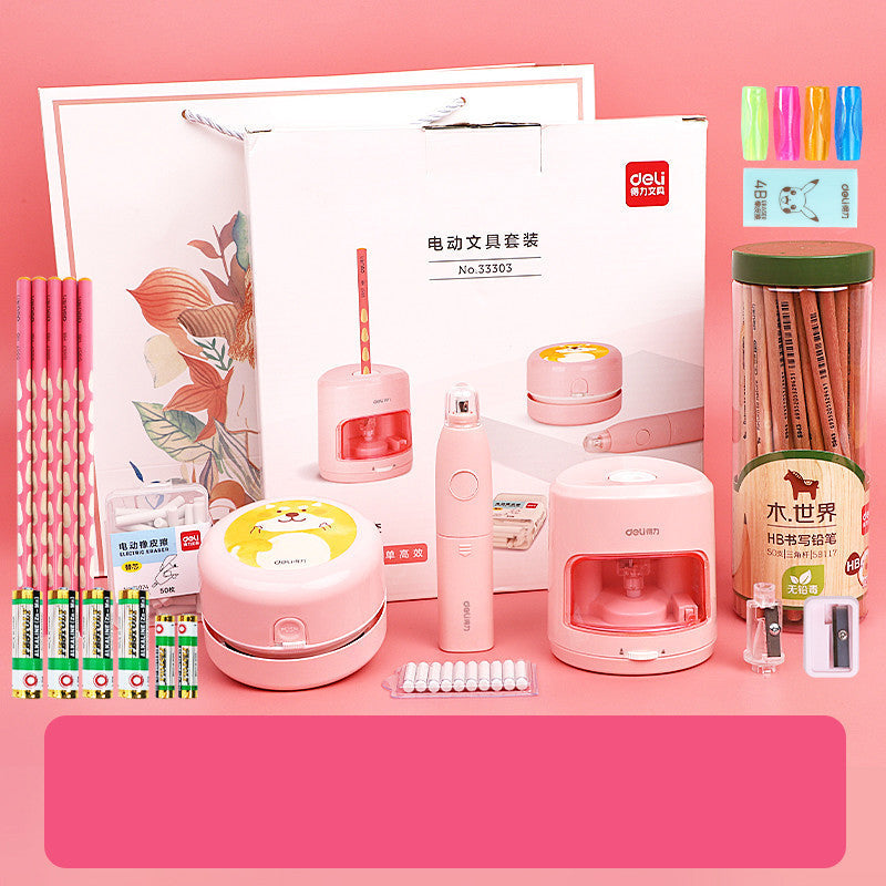 Deli Learning Stationery Set Gift Box Learning Supplies Gift Bag Image 8