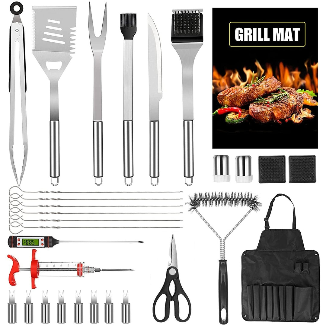 30-piece Set Of Skirt Bag Baking Set BBQ Tools Combination Apron Gift Set Image 7