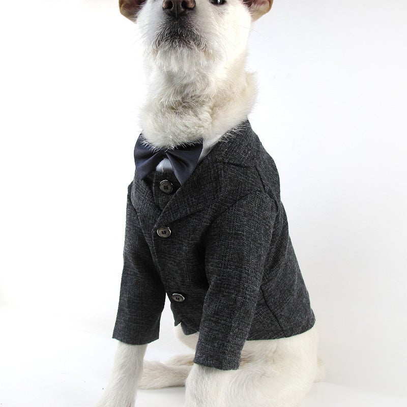 Dog Wedding Dress Boutique Pet Suit Vest Image 1