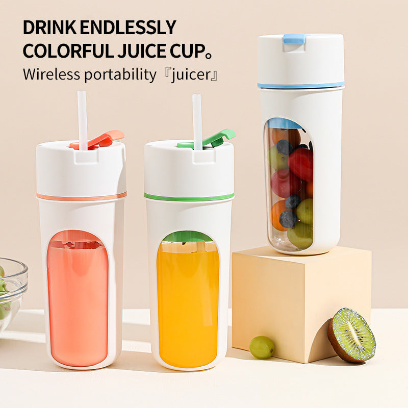 Kitchen Electric Juicer USB Charging Wireless Juices Blender Fruit Orange Mixer Squeezer Machine Ice Crush Cup Food Image 1