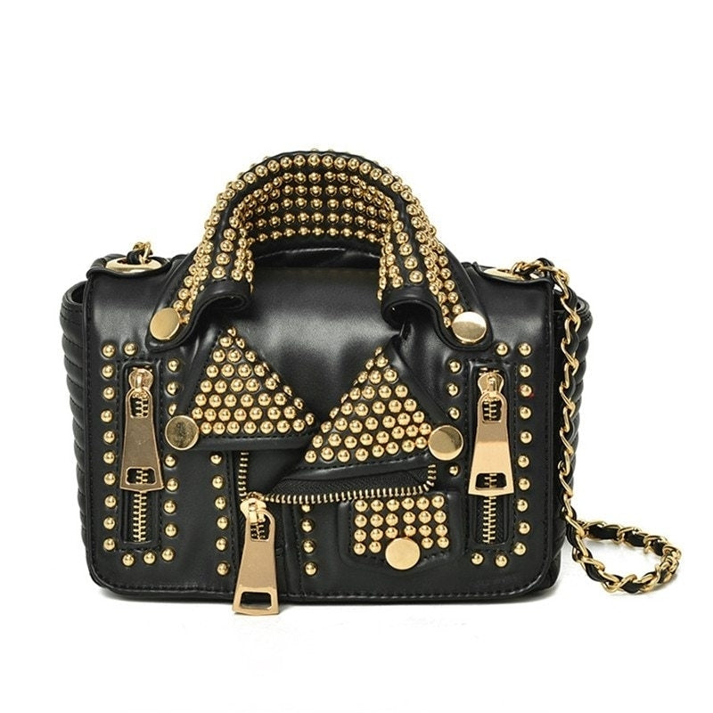 Summer Female Bag Personalized Clothes Bag Rivet Bag Image 1