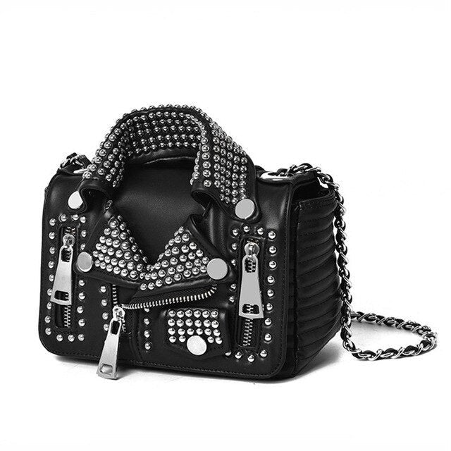 Summer Female Bag Personalized Clothes Bag Rivet Bag Image 7