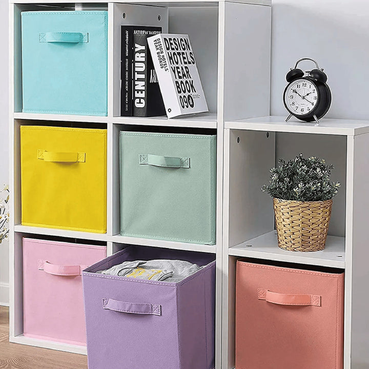 Organize in Style with Our Study Grid Cabinet Cloth Drawer Table Top Pack Image 3