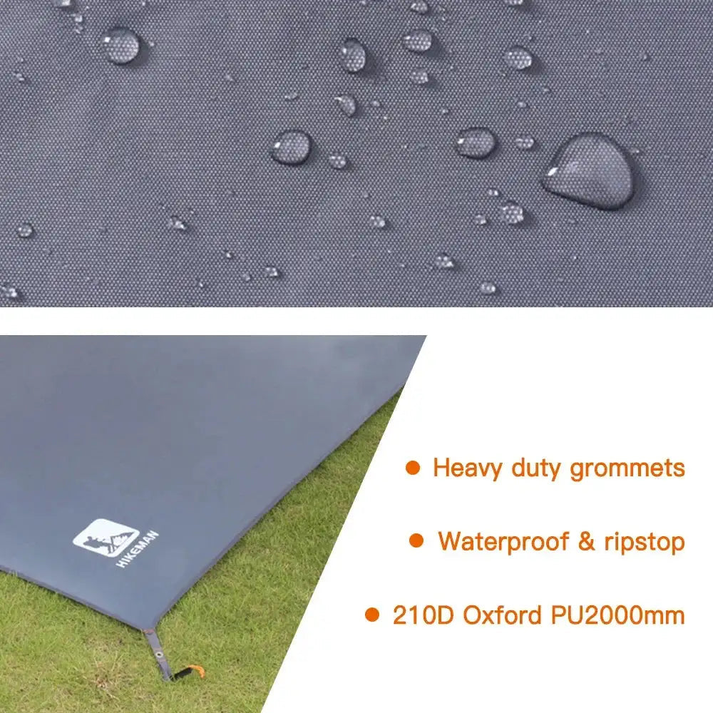 Waterproof Camping Tarp Thicken Picnic Image 6