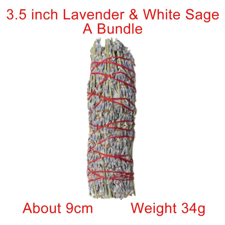 White Sage Incense Sticks Bundle And Candle Image 1