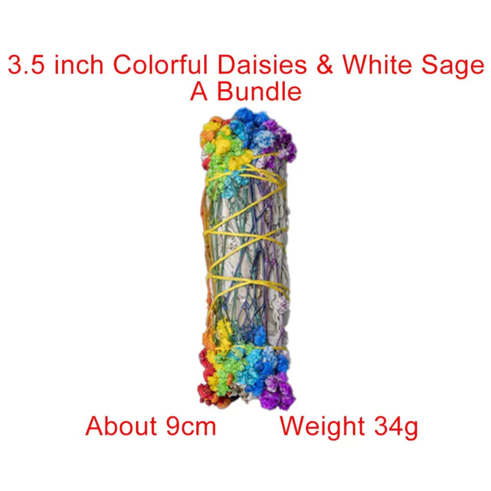 White Sage Incense Sticks Bundle And Candle Image 5