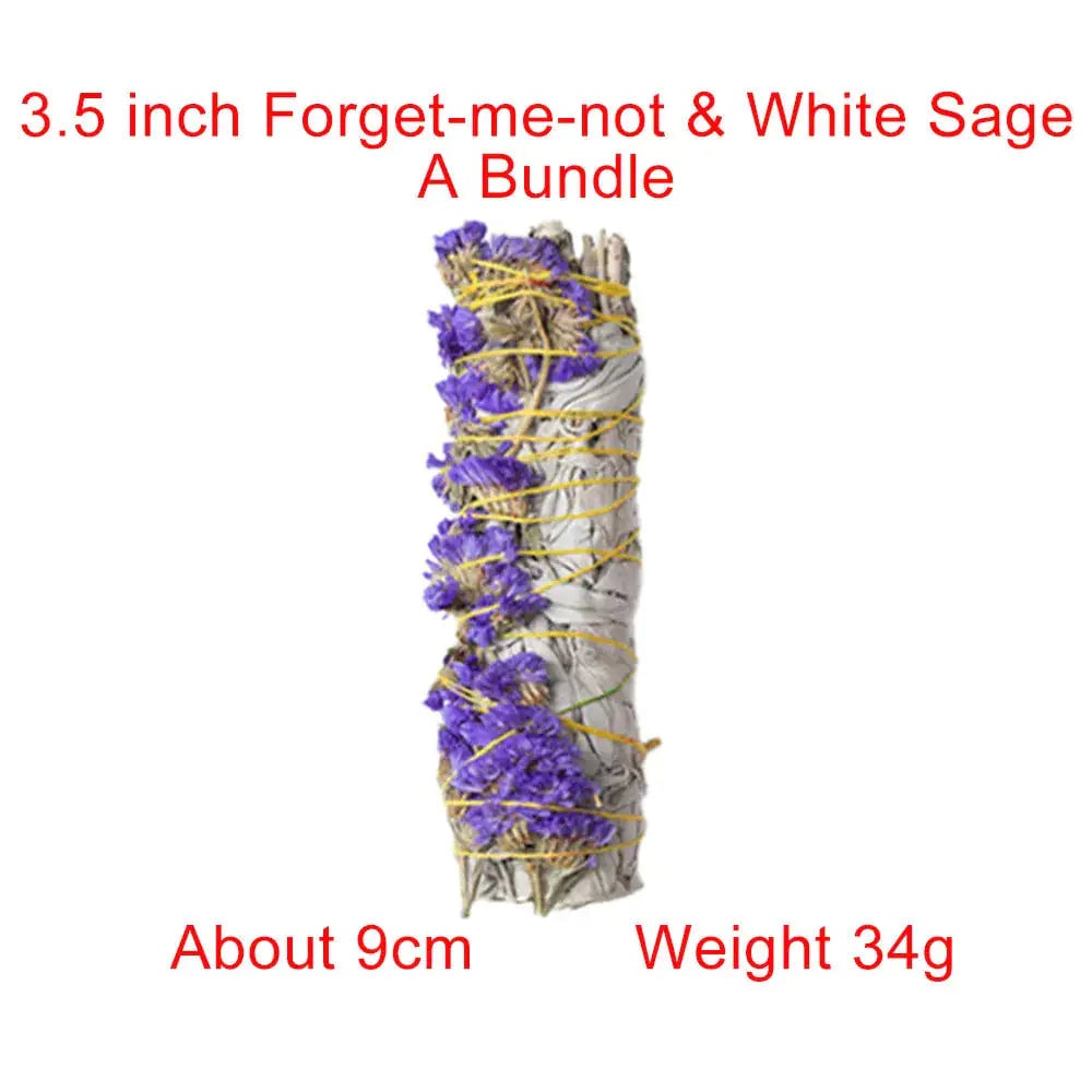 White Sage Incense Sticks Bundle And Candle Image 6