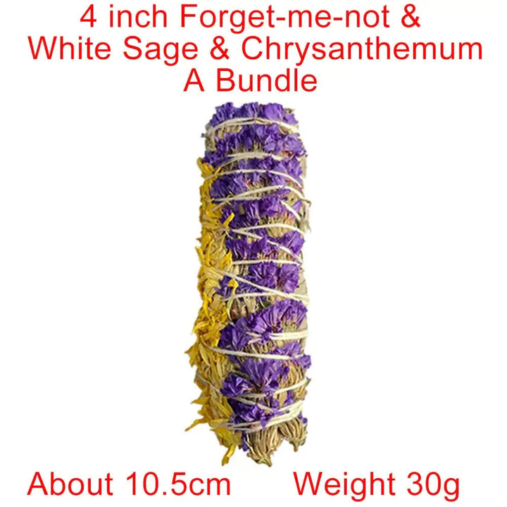 White Sage Incense Sticks Bundle And Candle Image 7