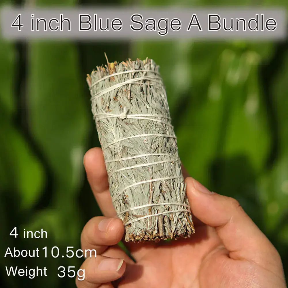 White Sage Incense Sticks Bundle And Candle Image 9