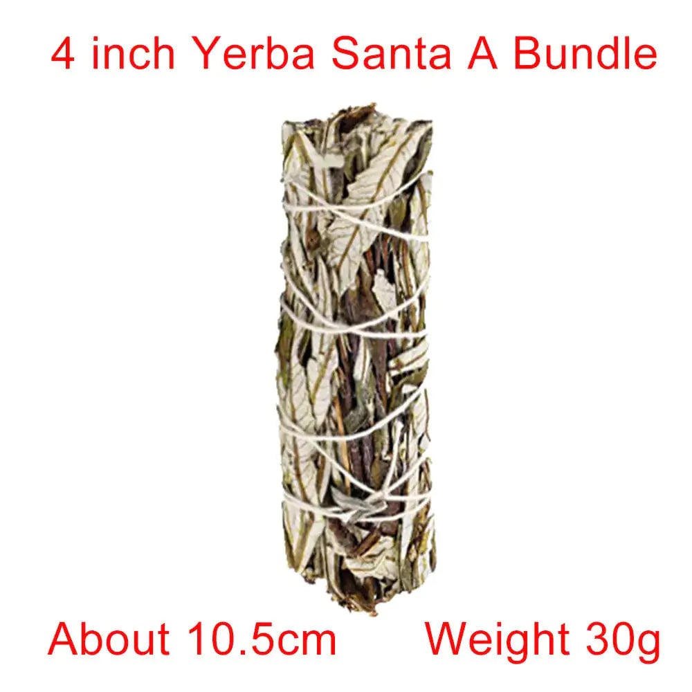 White Sage Incense Sticks Bundle And Candle Image 1