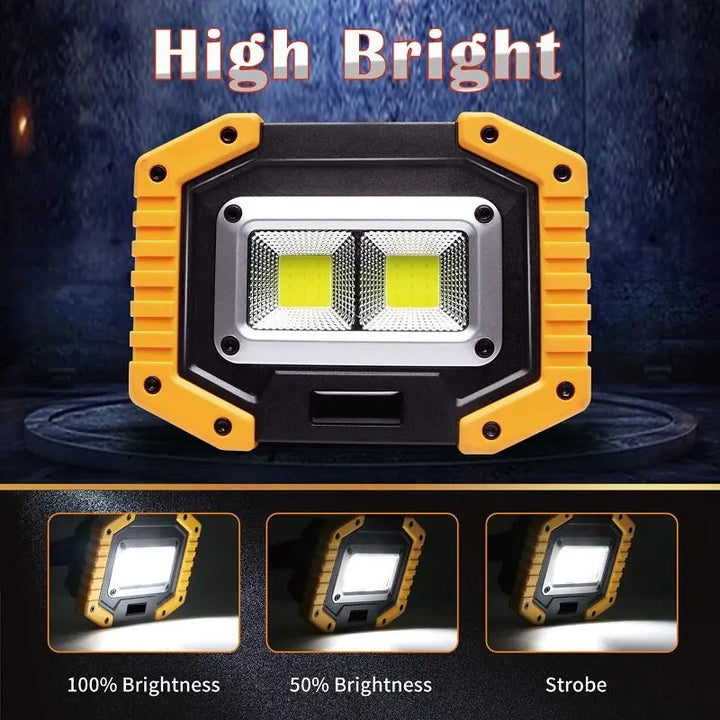 300W Portable LED Spotlight Image 2