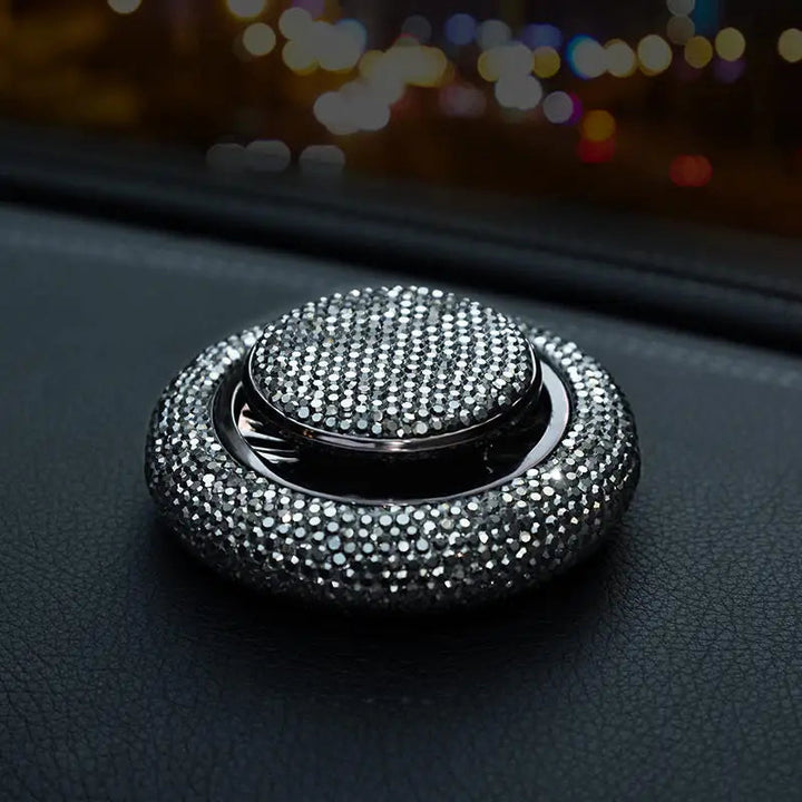 Crystal Diamond Car Air Freshener Solid Perfume Image 5