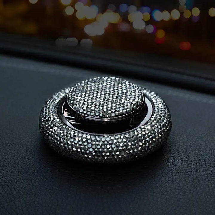 Crystal Diamond Car Air Freshener Solid Perfume Image 1