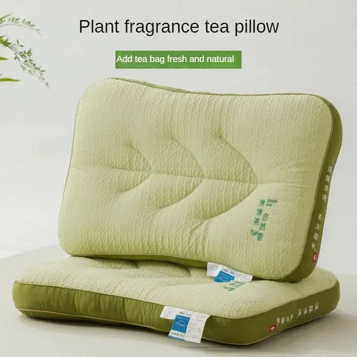 Herbal tea fragrance pillow core home cervical spine shaped pillow Image 1