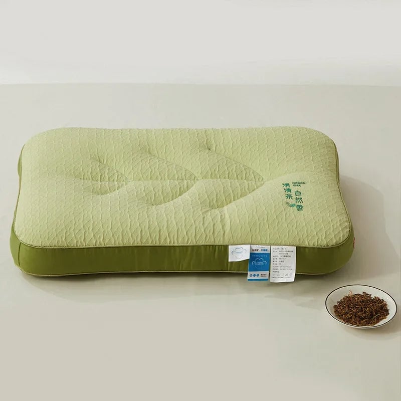 Herbal tea fragrance pillow core home cervical spine shaped pillow Image 6