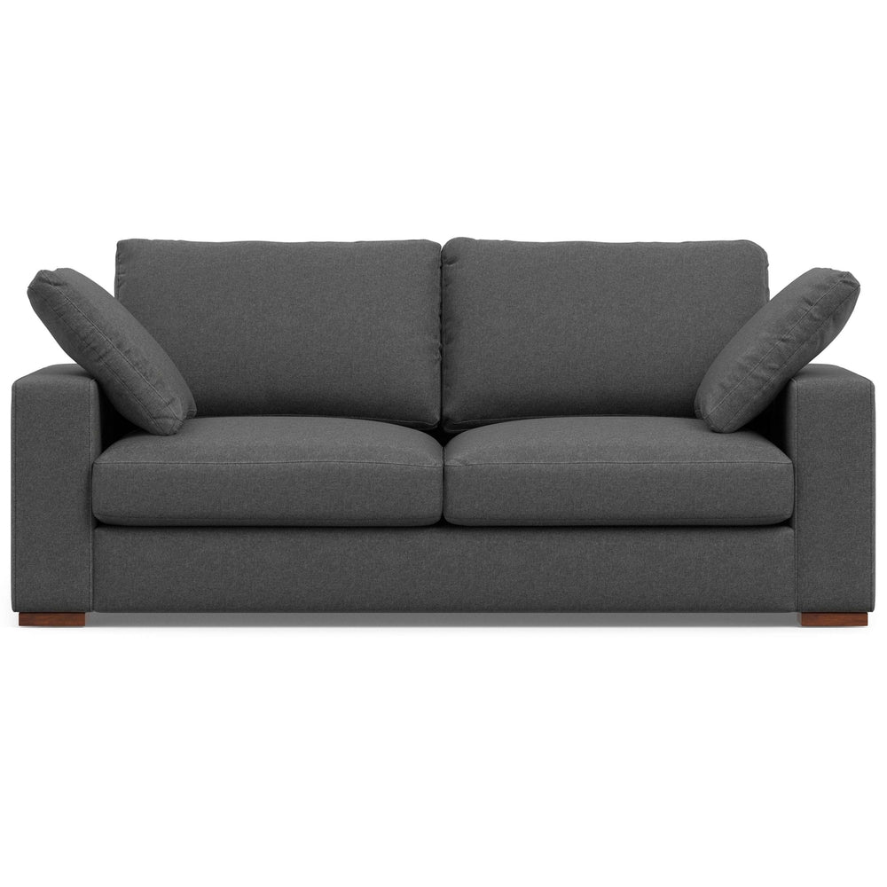 Charlie 78 Inch Deep Seater Sofa Stain Resistant Performance Fabric Contemporary Image 2