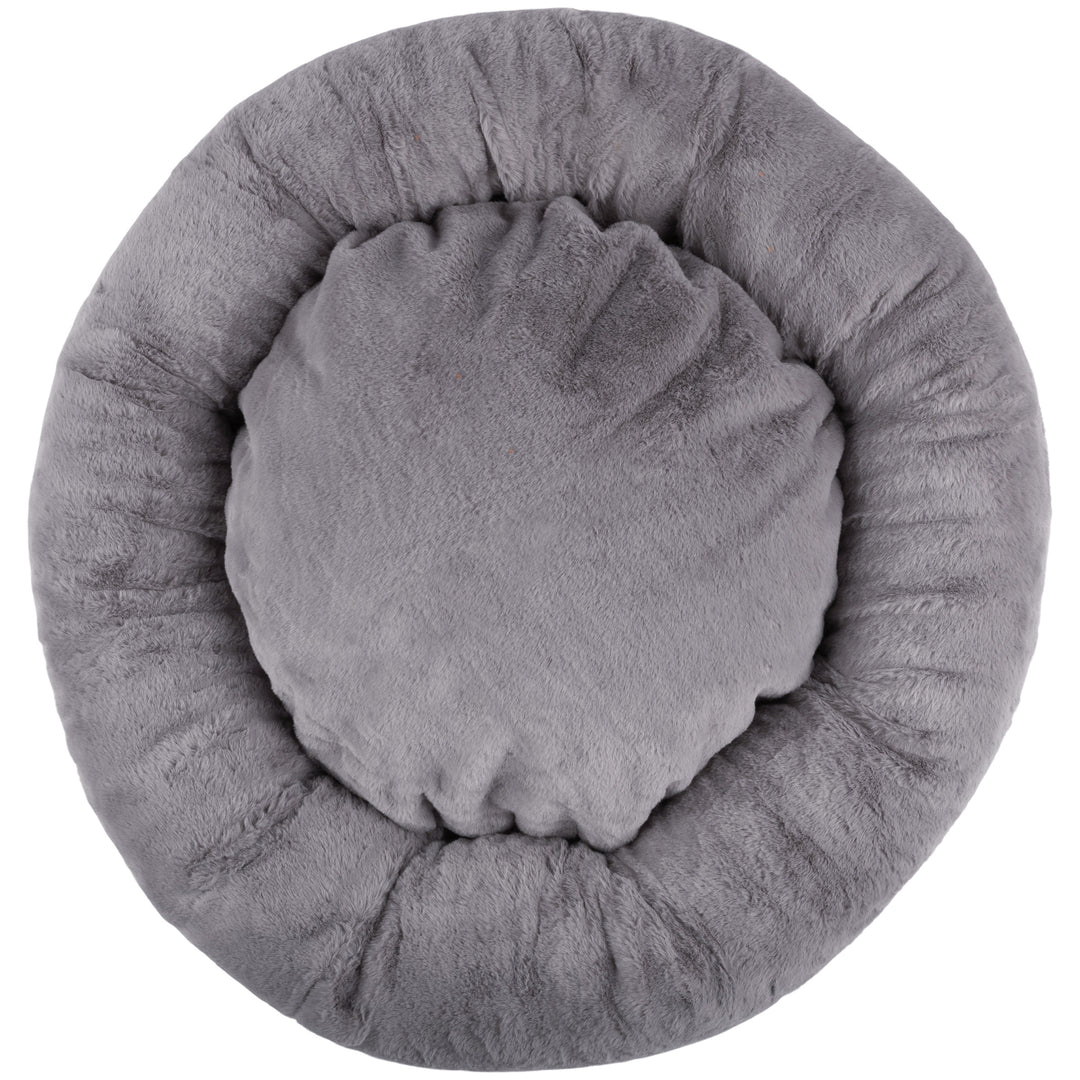 PETMAKER Donut Dog Bed 30in for Medium Pets Memory Foam Orthopedic Support Image 8