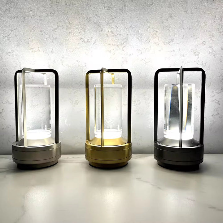 Rechargeable Crystal Lamp Bedside Table Bedroom Led Touch Table Lamp Restaurant Decoration Atmosphere Night Light Image 3