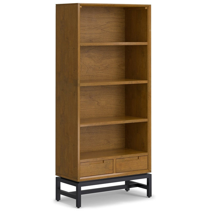 Banting Bookcase in Rubberwood Image 1