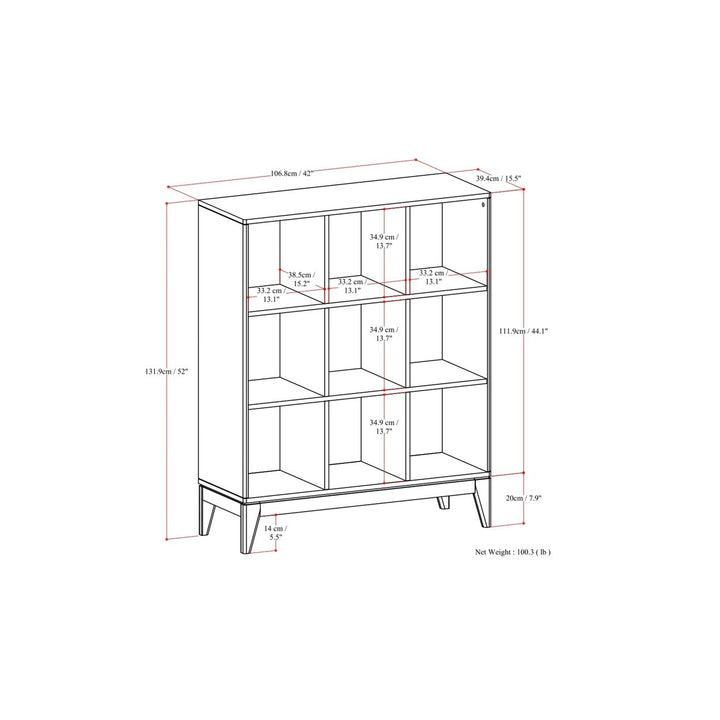 Harper 9 Cube Storage Image 11